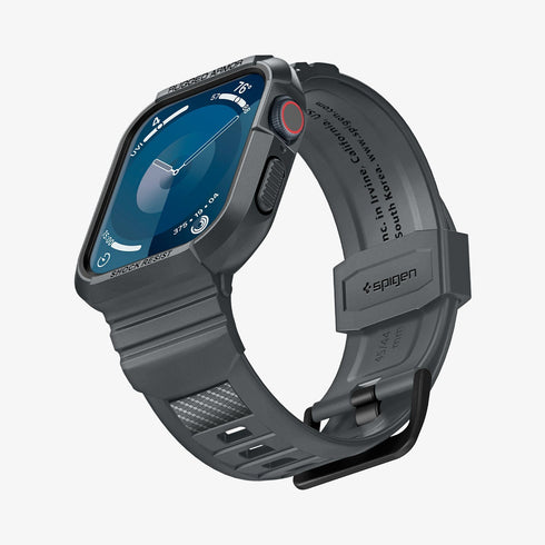 ACS05460 - Apple Watch Series (Apple Watch (49mm)) in matte black showing the front